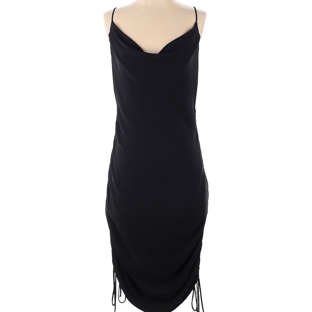 Krisa black cami dress, midi